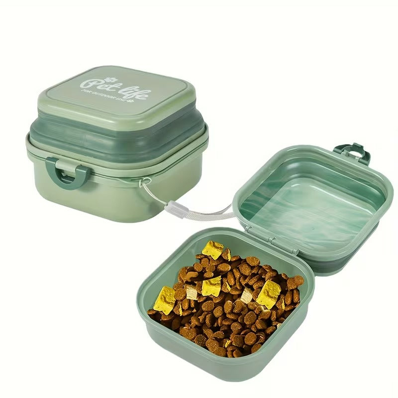 2-in-1 Travel Dog Bowl