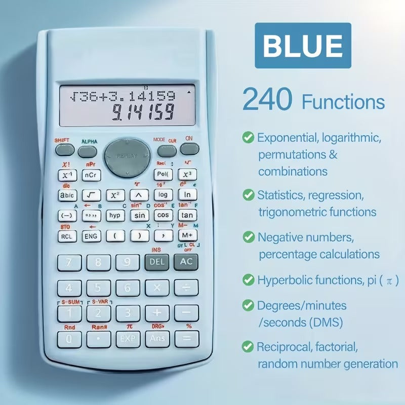 240-Function Scientific Calculator