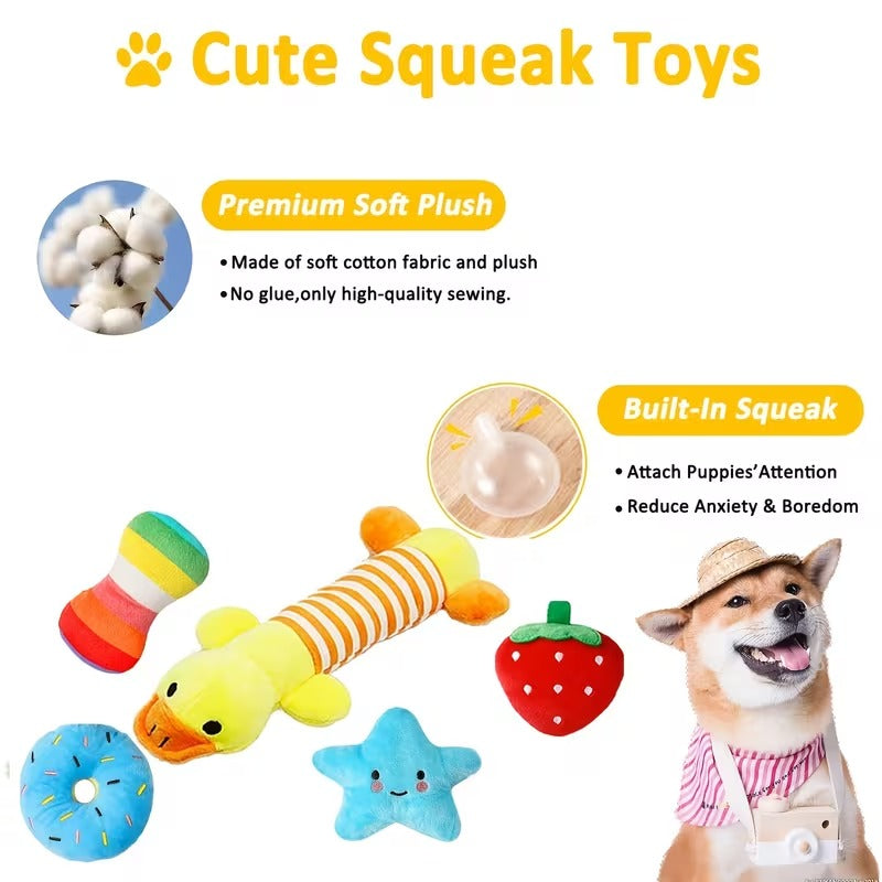 25-Piece Puppy Toy Set