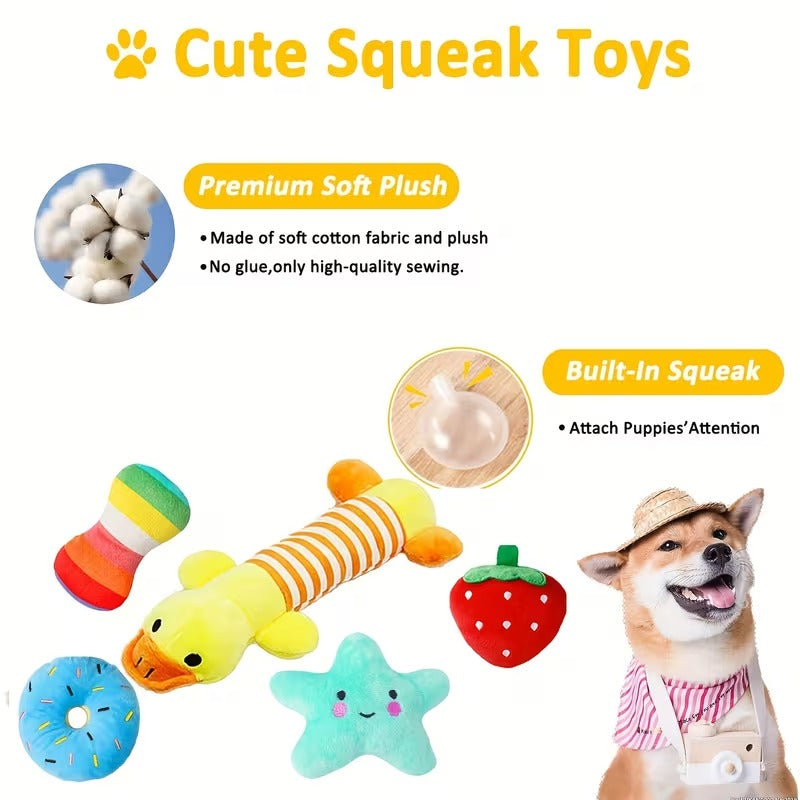25-Piece Puppy Toy Set