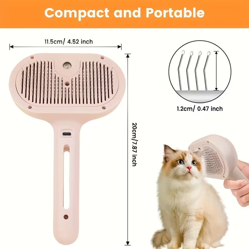 3-in-1 Mist Grooming Brush