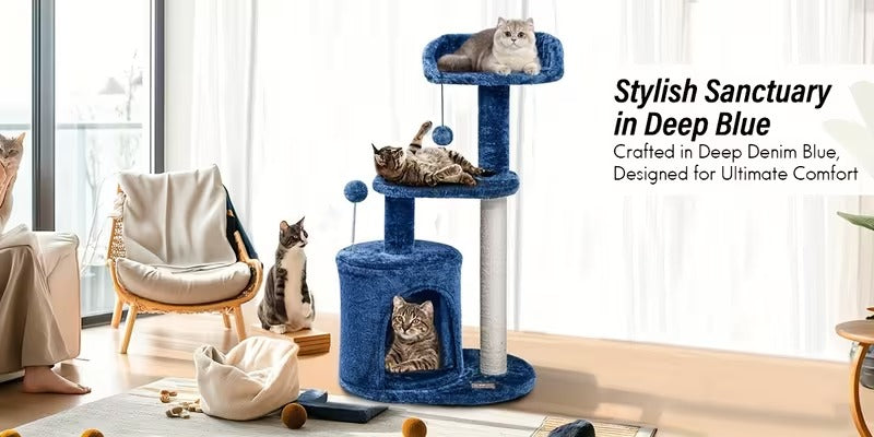 32-Inch Cat Activity Tower