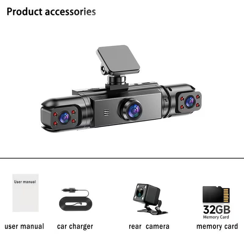 360° Dash Cam Coverage