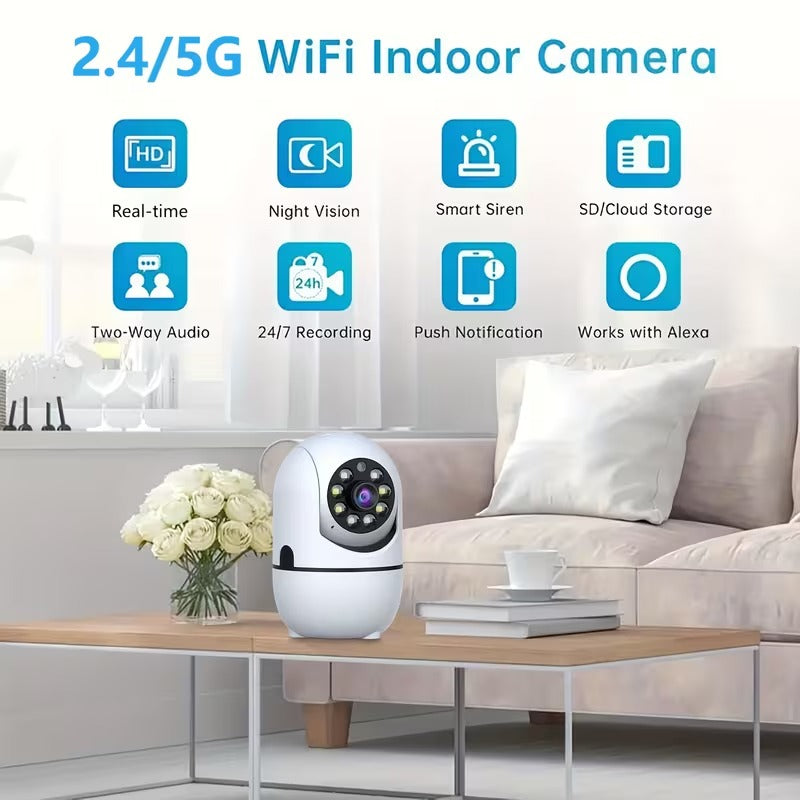 360° Indoor Security Camera 4-Pack