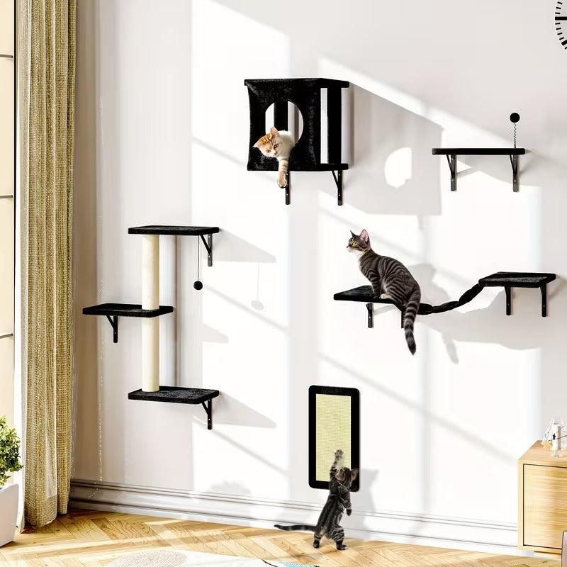 5-Piece Cat Wall Playground