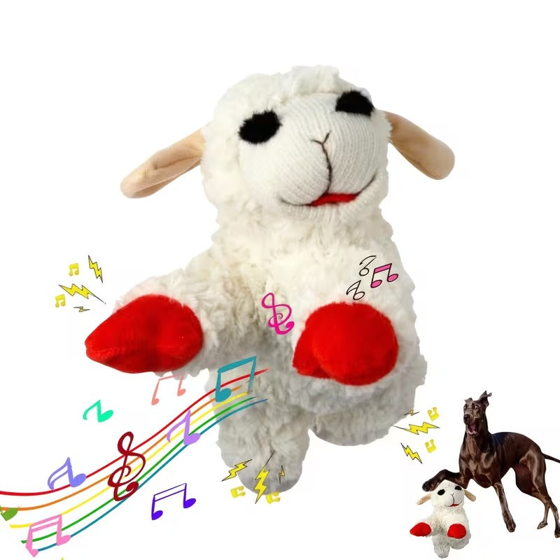 5-Squeaker Comfort Lamb Toy