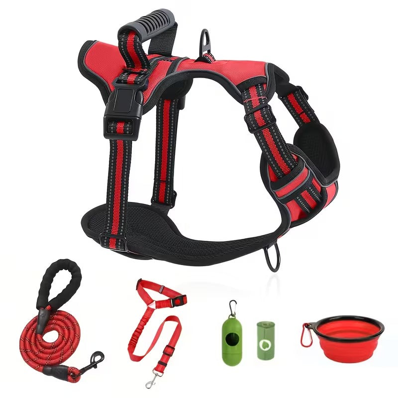 6-in-1 No-Pull Harness Set