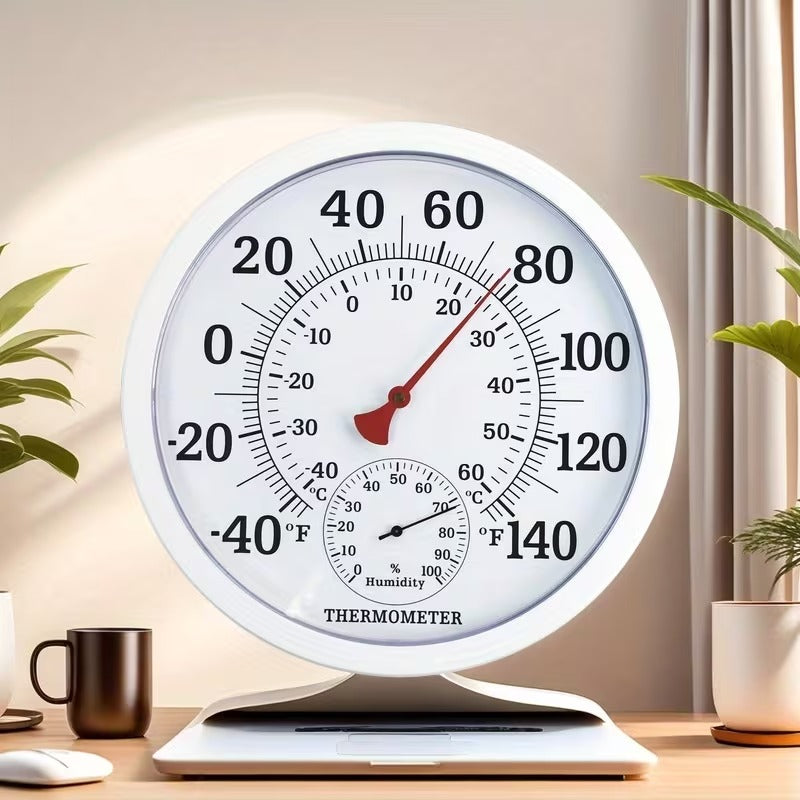 9.84-Inch Thermometer Hygrometer