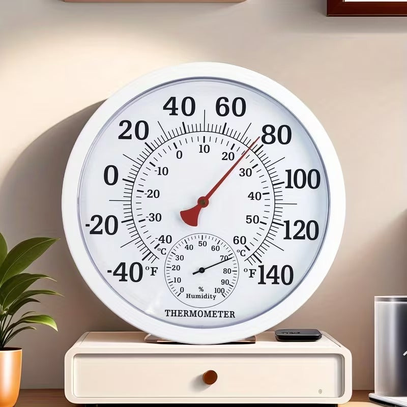 9.84-Inch Thermometer Hygrometer