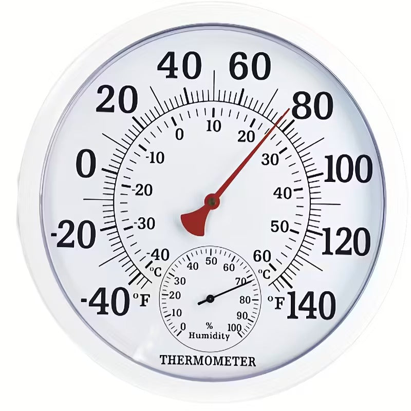9.84-Inch Thermometer Hygrometer