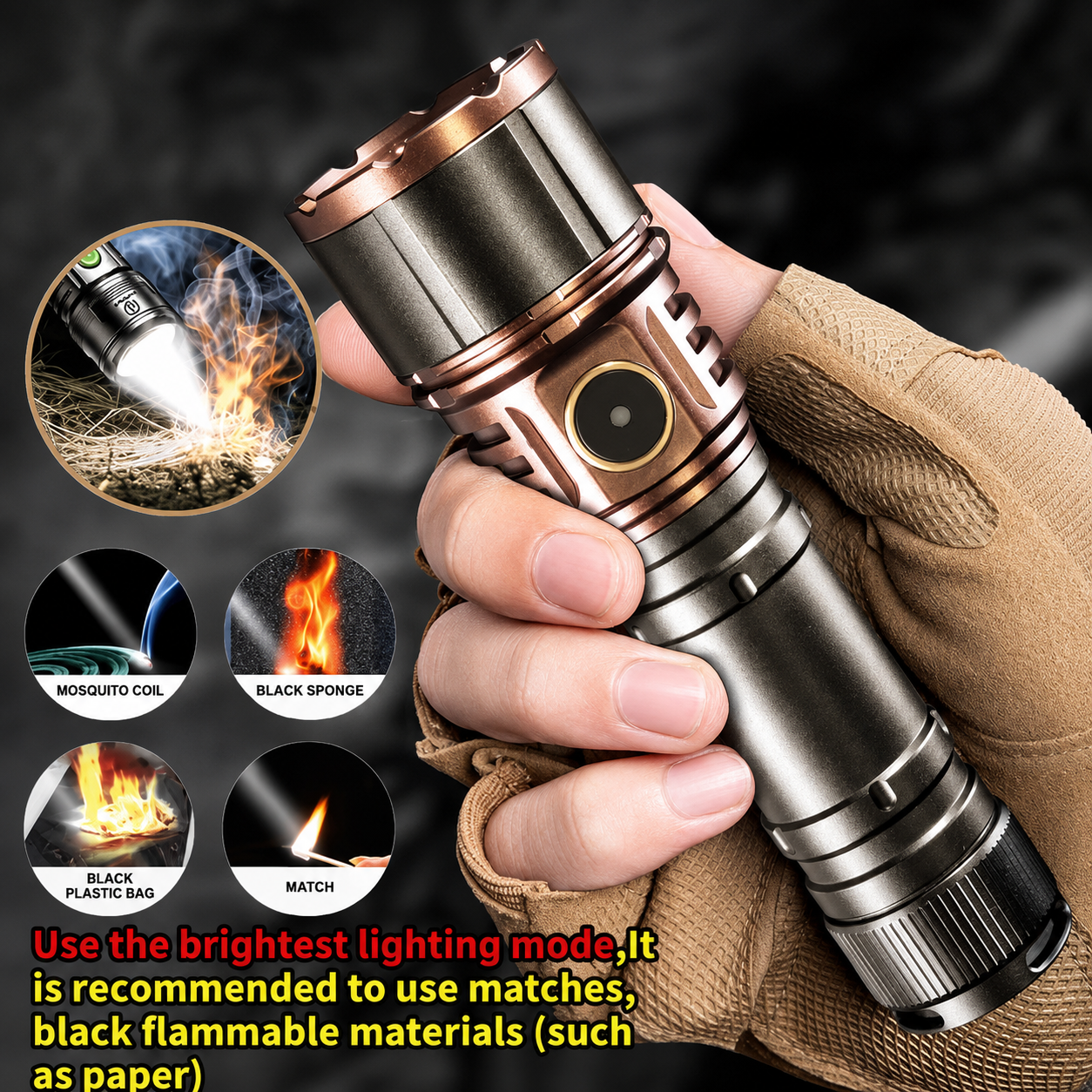 Extreme 4500-Lumen Survival Flashlight