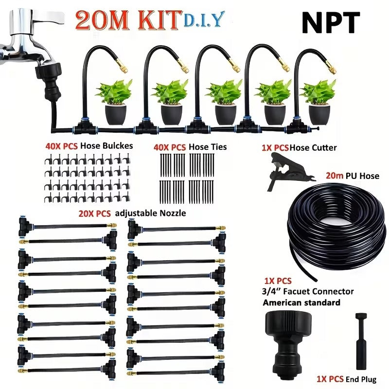 Adjustable Garden Irrigation Kit