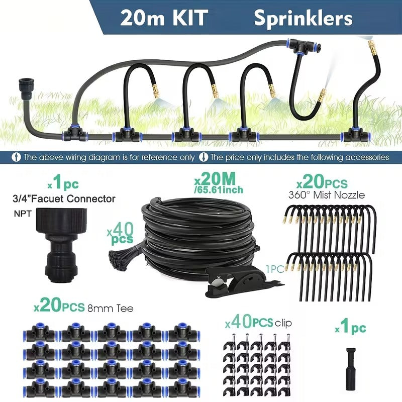 Adjustable Garden Irrigation Kit