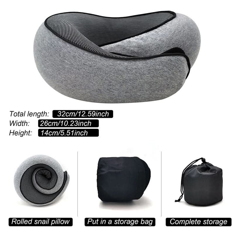 Adjustable Memory Foam Neck Pillow