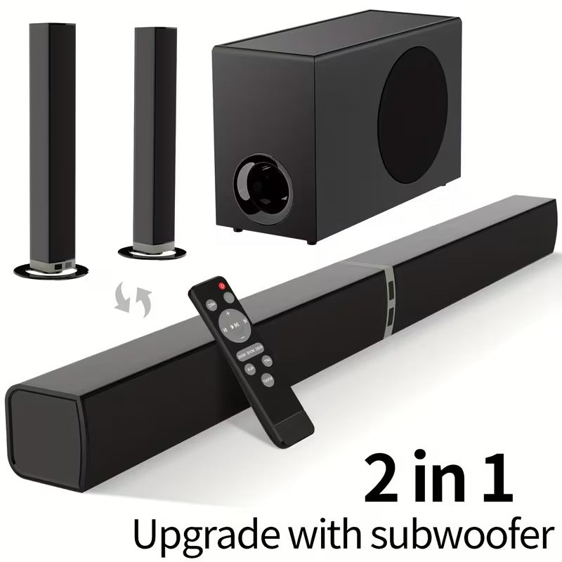 Advanced 2-in-1 TV Soundbar System