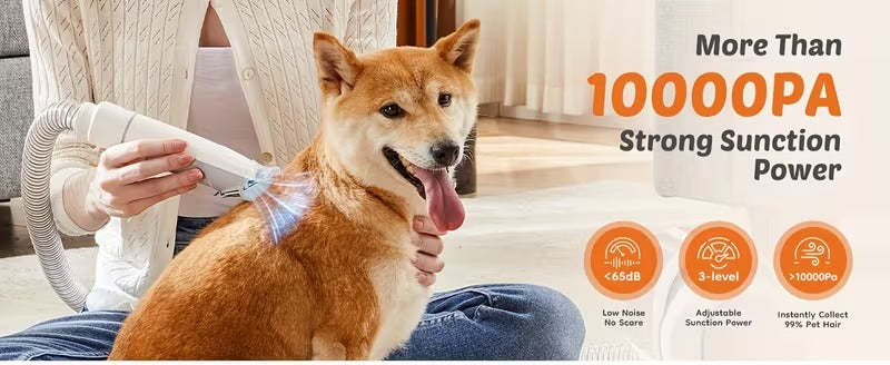 Advanced 5-in-1 Pet Grooming Vacuum