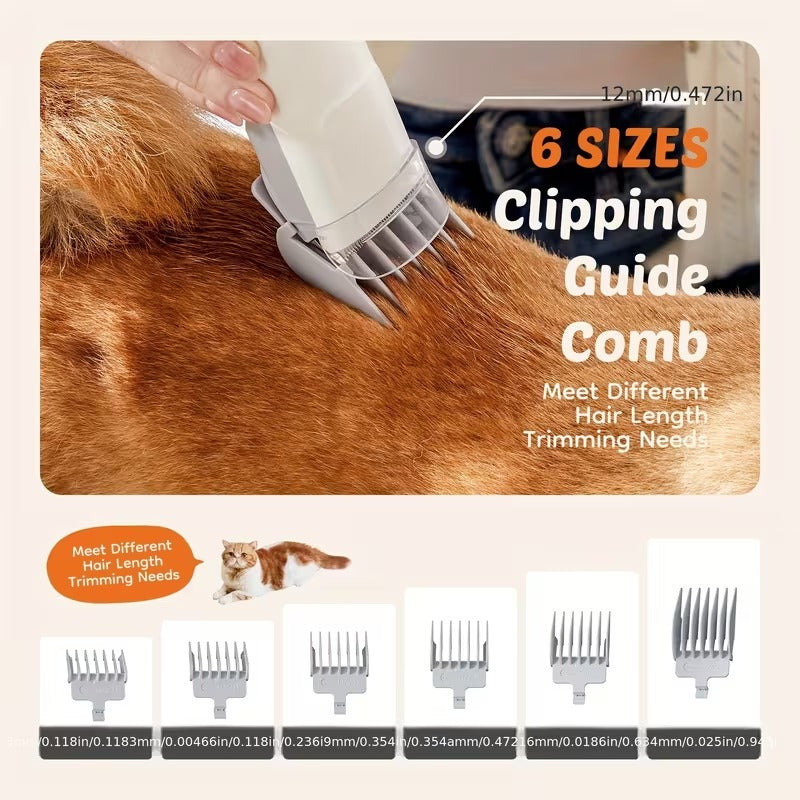 Advanced 5-in-1 Pet Grooming Vacuum
