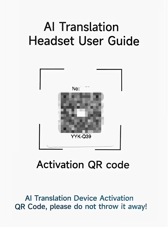 Advanced AI Translation Headset