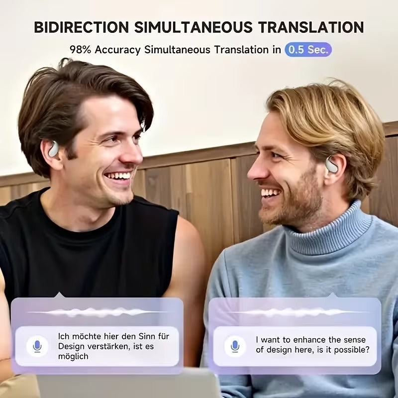 Advanced AI Translation Headset