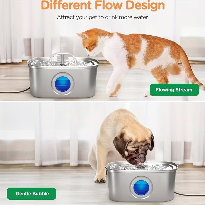 Advanced Stainless Steel Pet Fountain