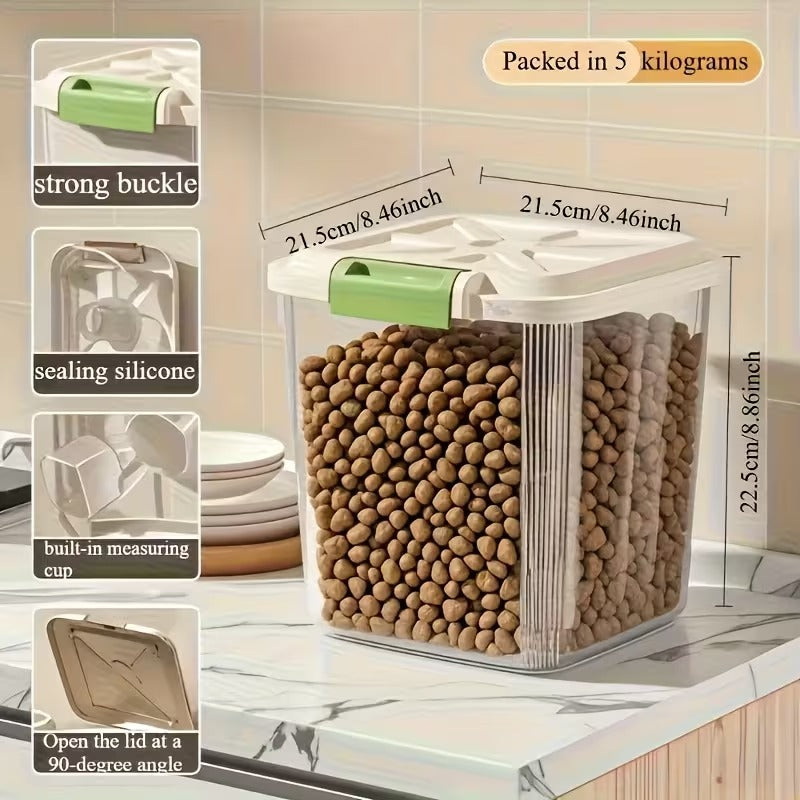 Airtight Pet Food Storage Bin