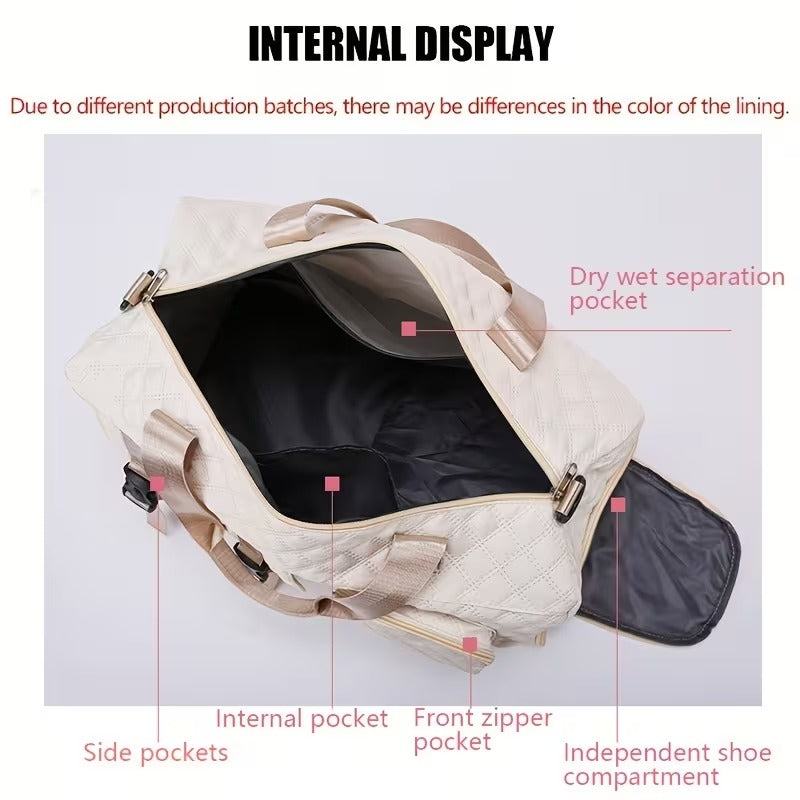 Argyle Travel Gym Bag