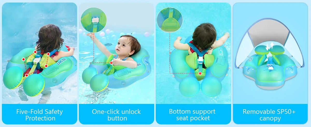 Baby Swim Float with Canopy