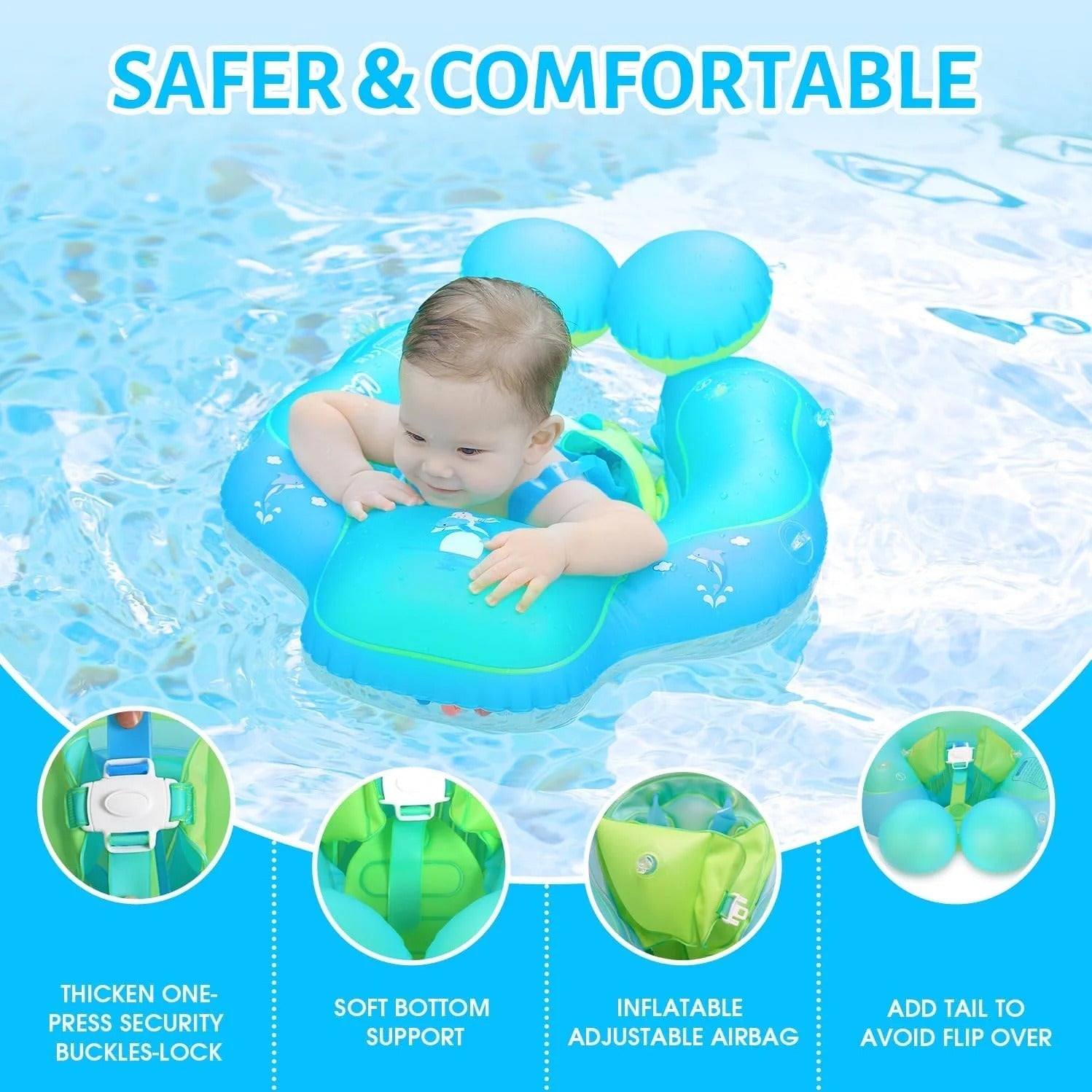 Baby Swim Float with Canopy