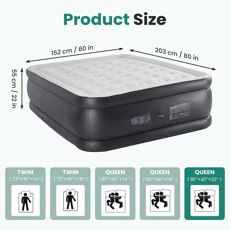 Built-In Pump Air Mattress