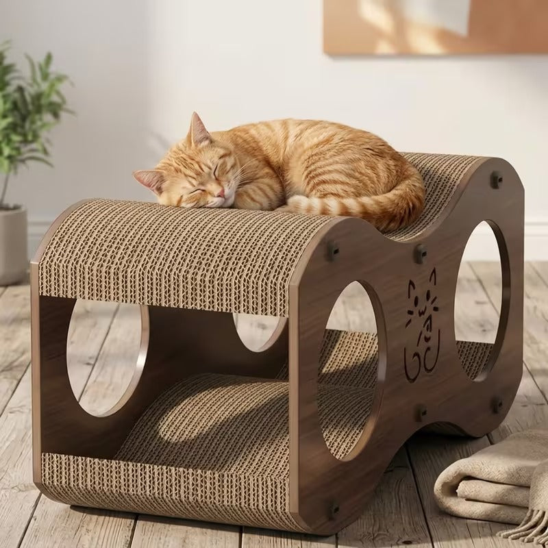 Cat Scratch House & Lounger