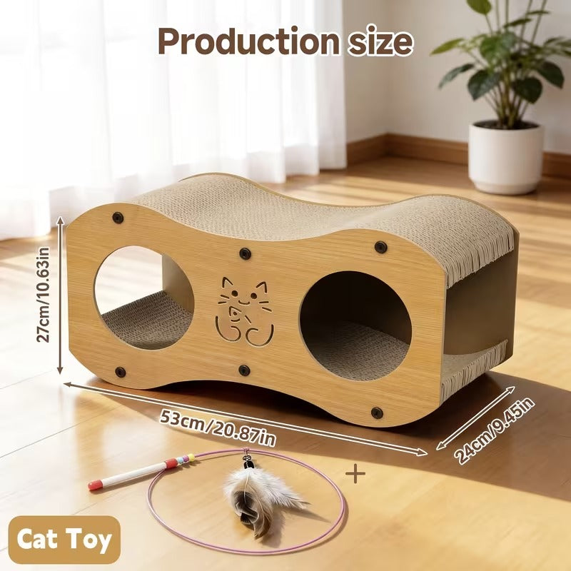 Cat Scratch House & Lounger