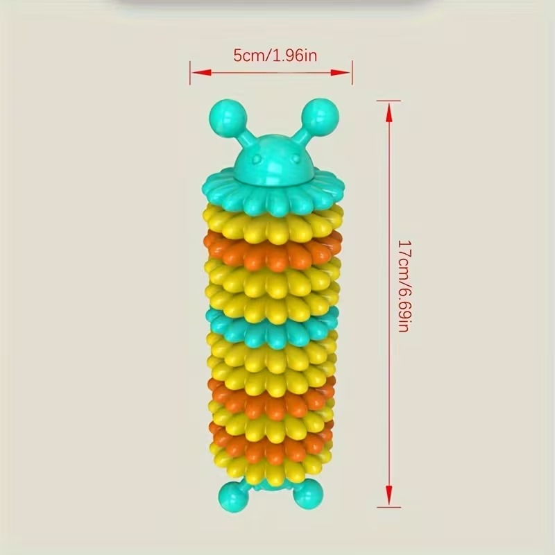 Caterpillar Dog Chew Toy