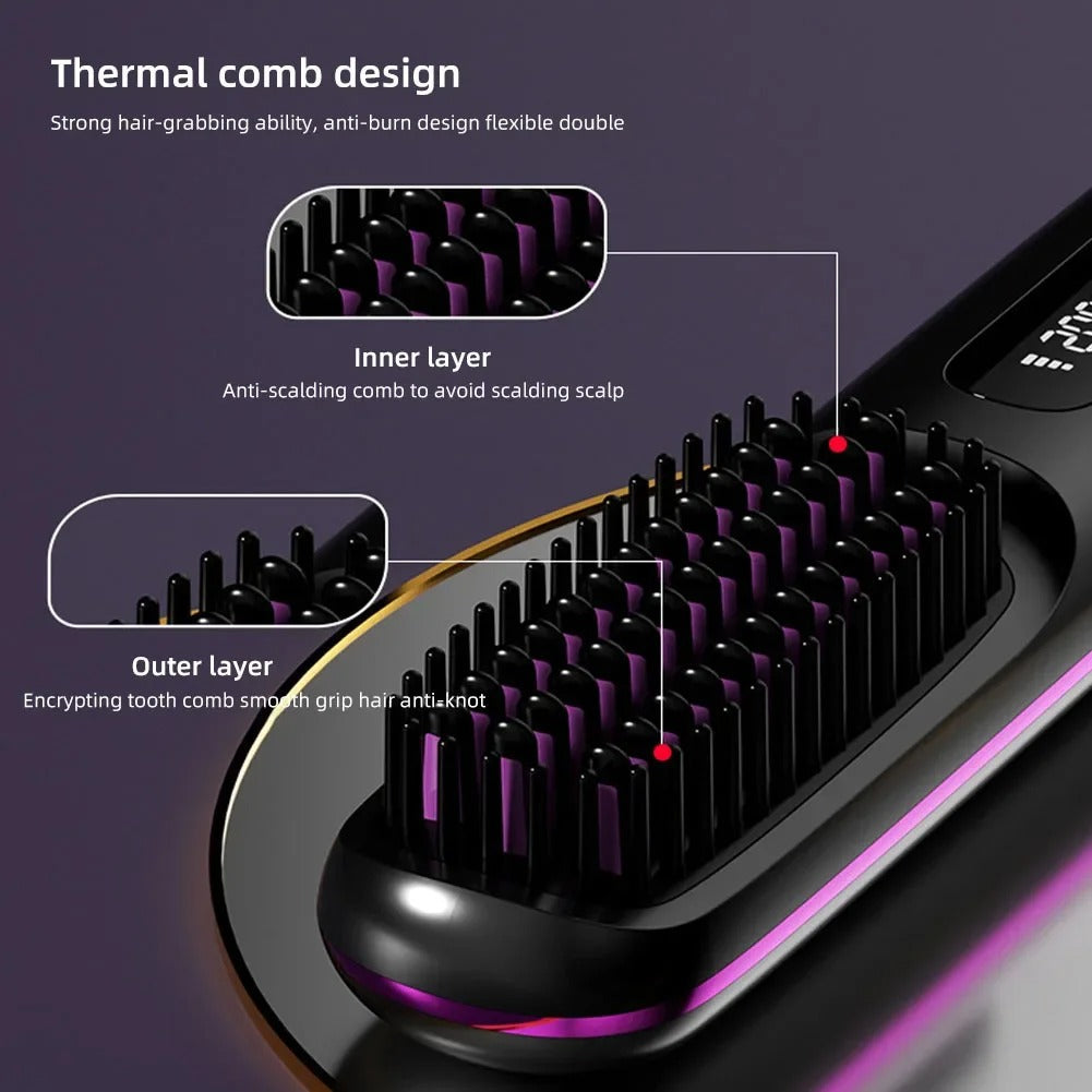 Cordless Straightening Brush