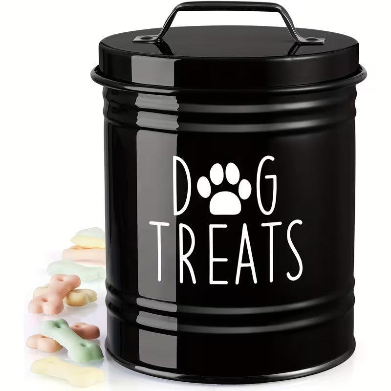 Country-Style Dog Treat Tin