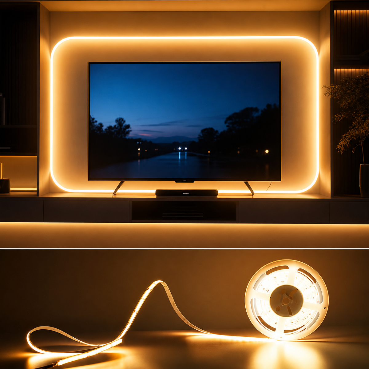 Dotless COB LED Light Strip