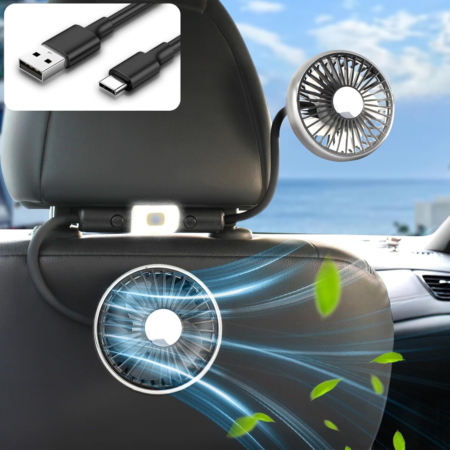 Dual Clip-On Fan