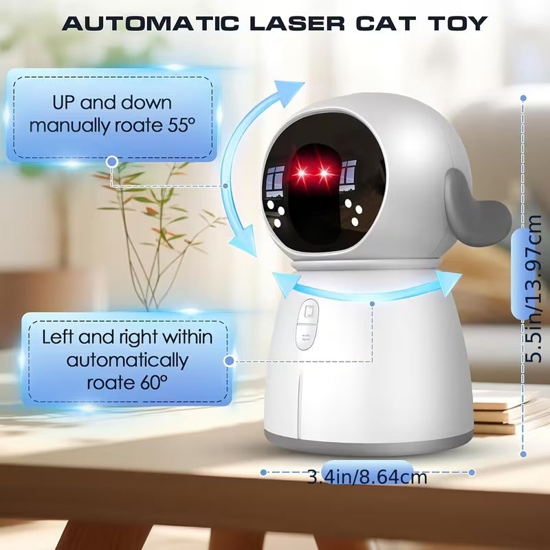 Dual-Laser Cat Exercise Toy