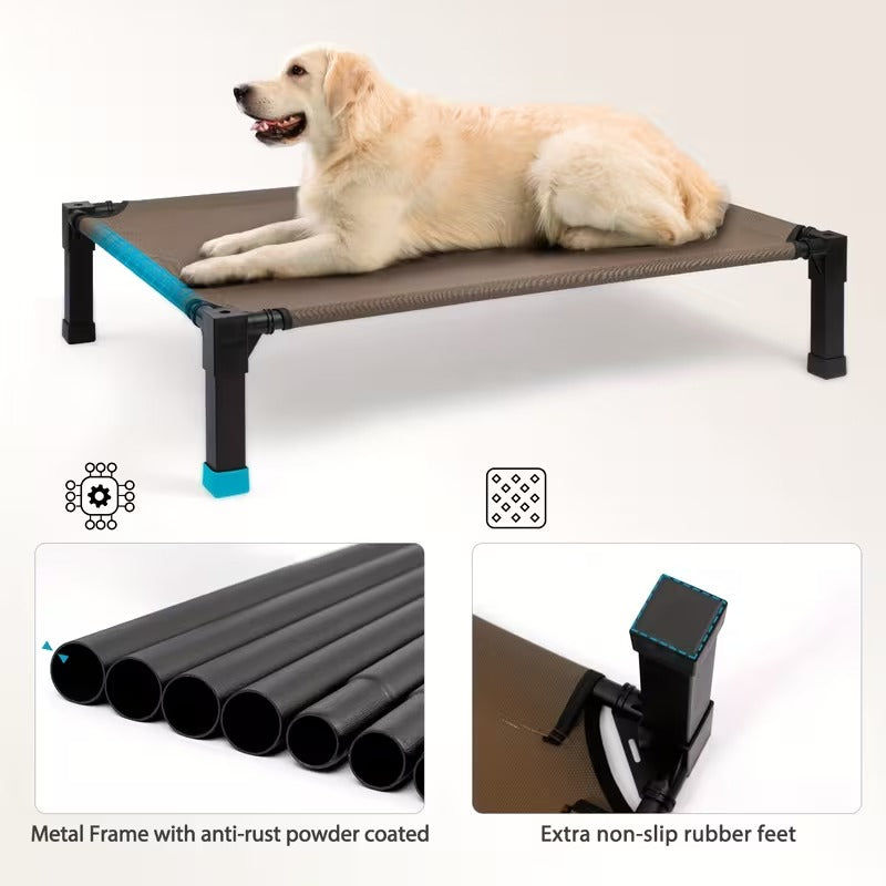 Elevated Mesh Dog Bed