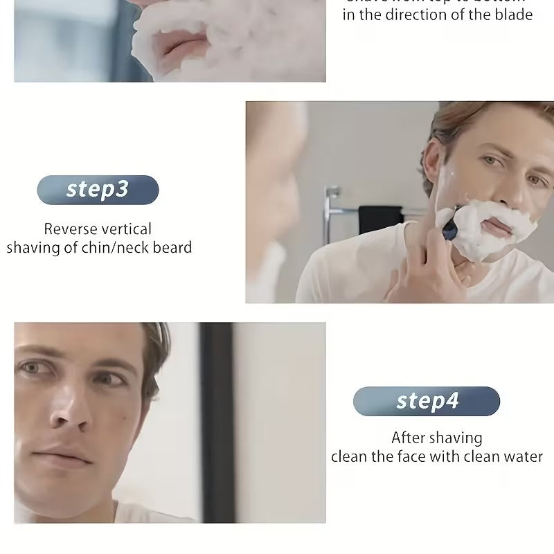 Elite 6-Blade Men’s Razor Kit