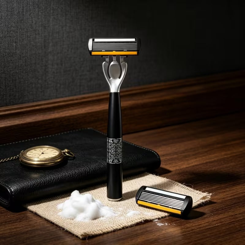 Elite 6-Blade Men’s Razor Kit