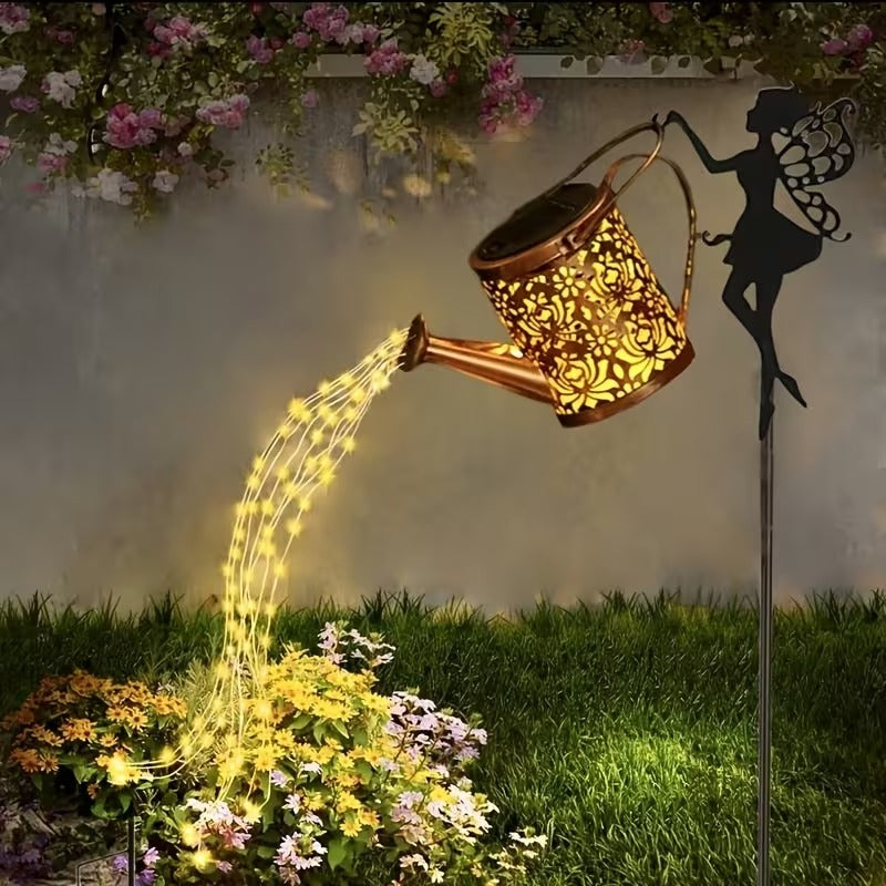 Enchanting Solar Watering Can Lights
