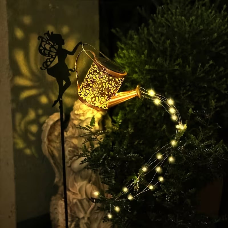 Enchanting Solar Watering Can Lights