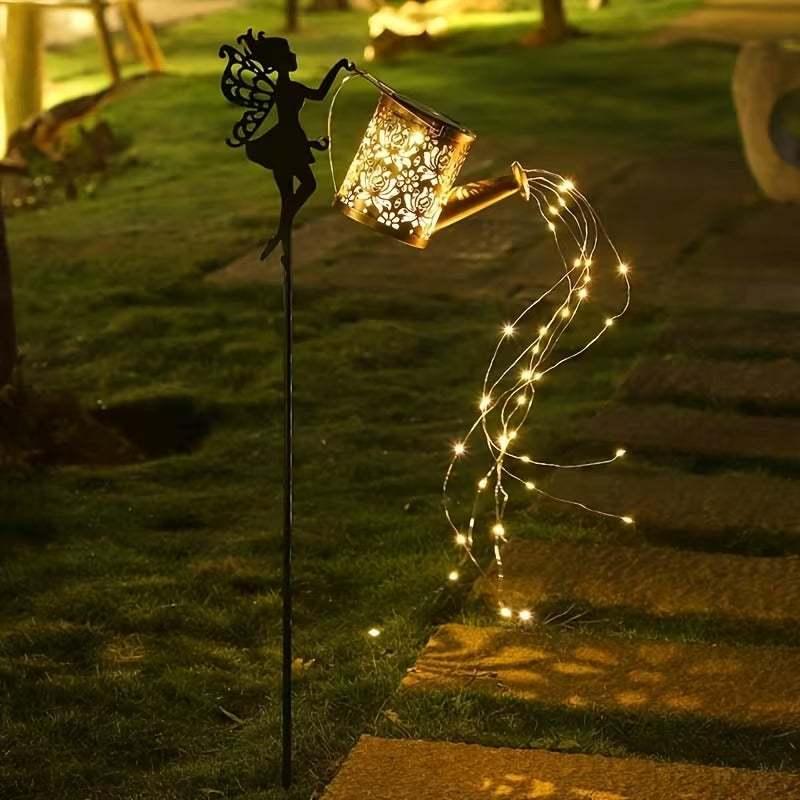 Enchanting Solar Watering Can Lights