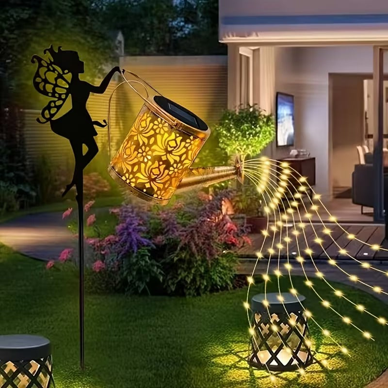 Enchanting Solar Watering Can Lights
