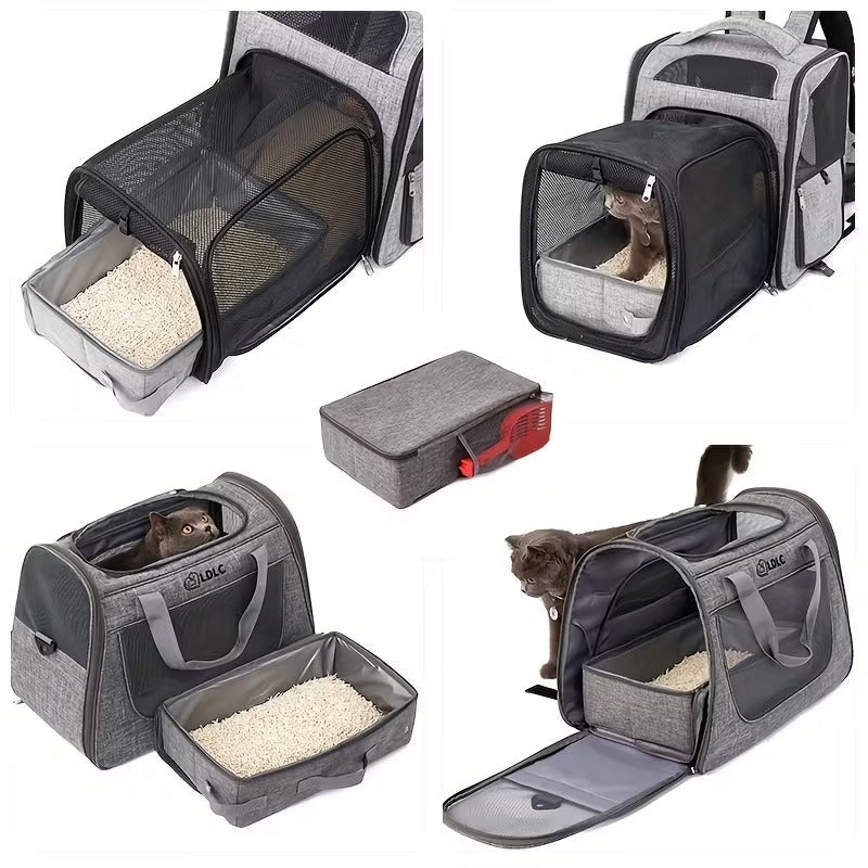 Foldable Travel Litter Box