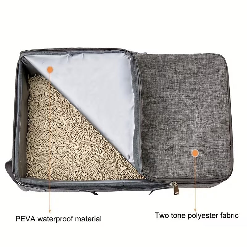 Foldable Travel Litter Box