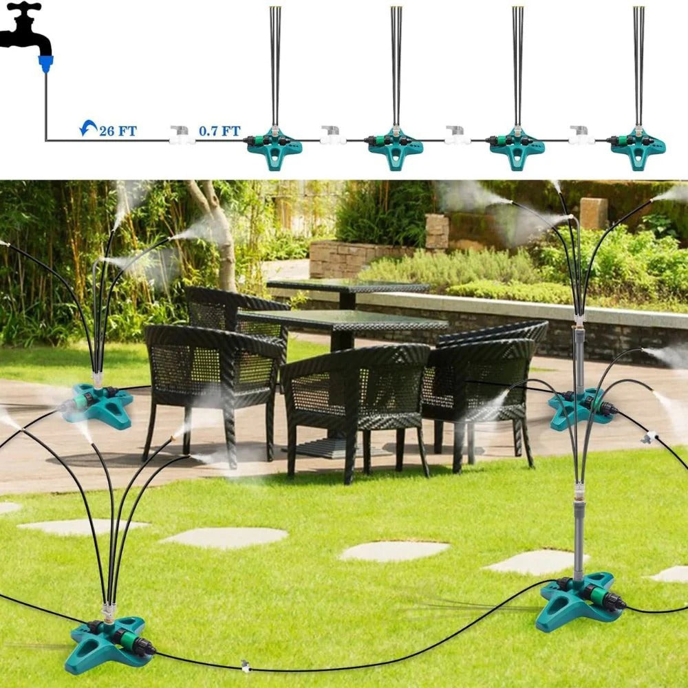 Freestanding Patio Misting System