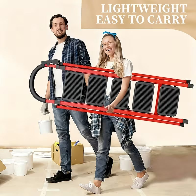 Heavy-Duty 5-Step Folding Ladder