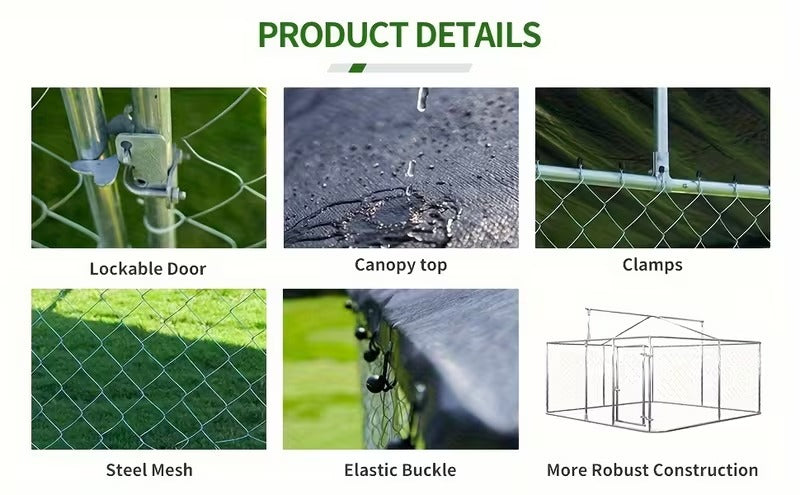Heavy-Duty Outdoor Dog Kennel