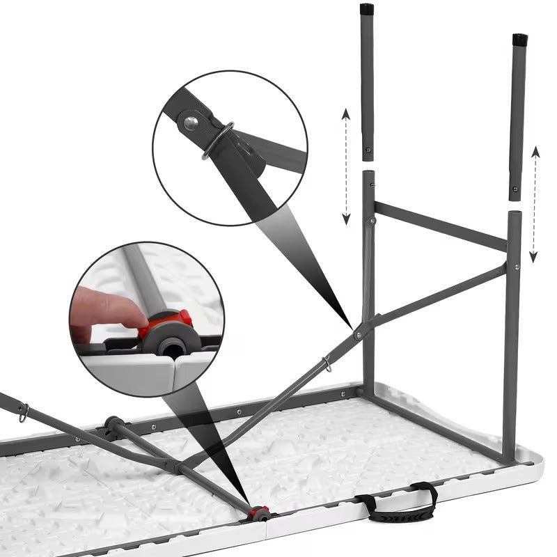 Heavy-Duty Portable Folding Table